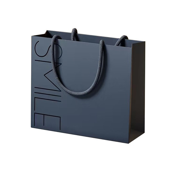 Customized Wholesale Black Cardboard Paper Bags - 副本