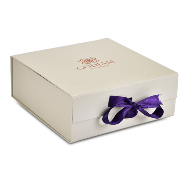 New Year Gift Ribbon Women Folding Packaging Box Custom Flip Gift Box Underwear Gift Packaging