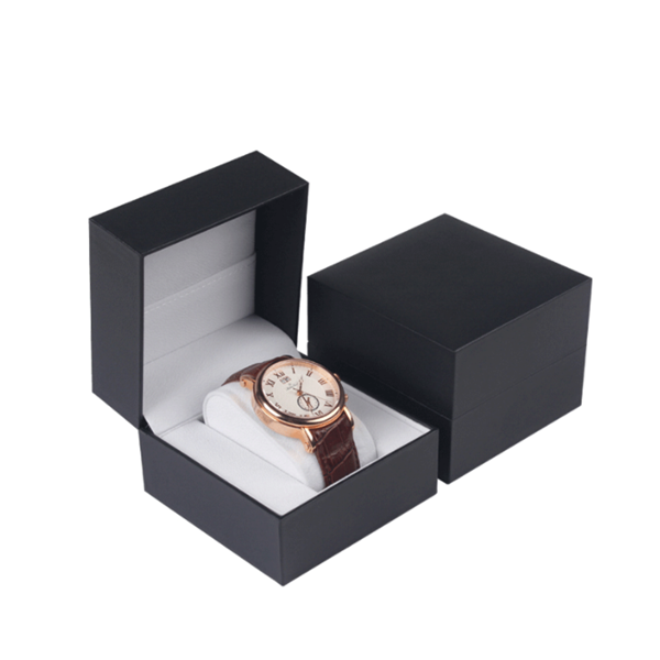 Spot filled paper watch box plastic watch box exquisite clamshell gift box packing box