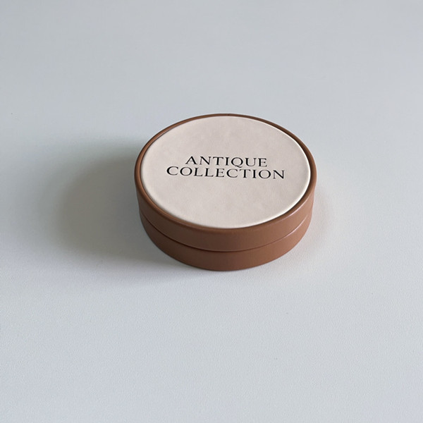 Luxury Round Coin Storage Box
