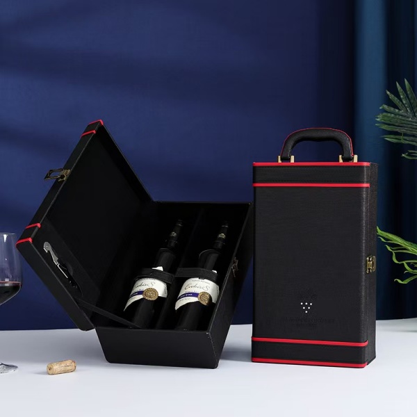 Luxury Dual Wine Bottle Gift Box