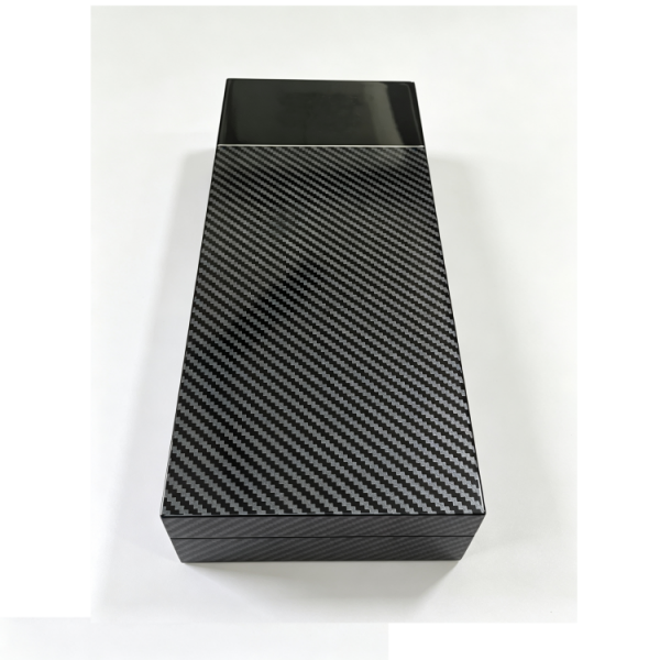Carbon Fiber Finish Luxury Wooden Box