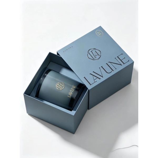 Premium Scented Candle Gift Box Packaging