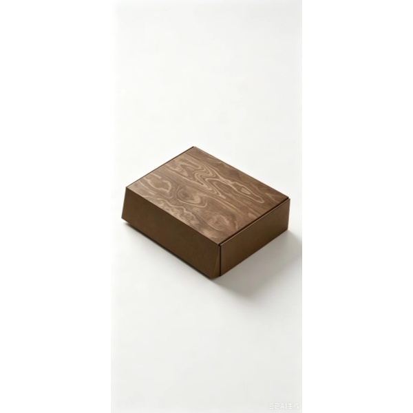 Custom Wood Print Kraft Mailer Boxes 