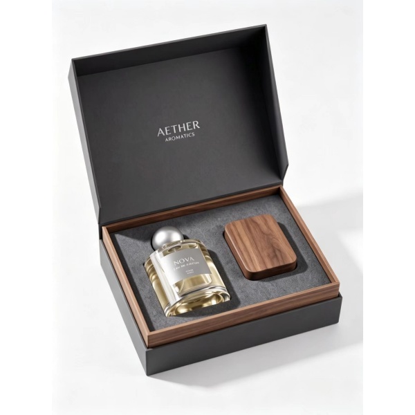  Custom Rigid Fragrance Packaging Box With Foam Insert