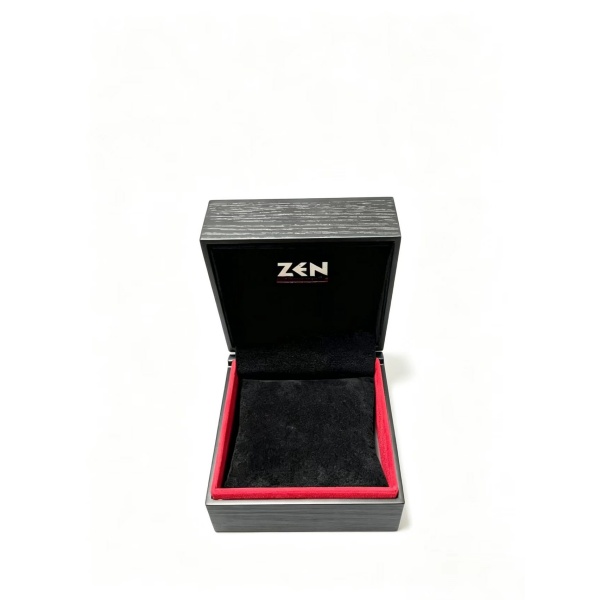 Black Wooden Gift Box with Velvet Insert