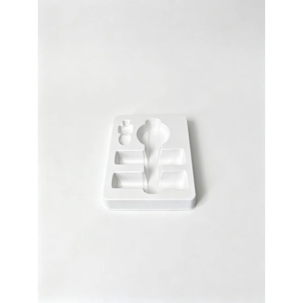 Custom White Molded Pulp Packaging Insert