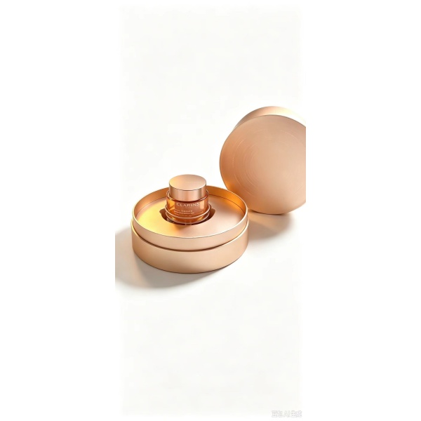  Luxury Round Golden Paper Gift Box