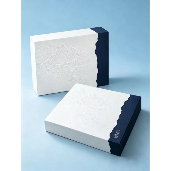 Custom New Chinese Style Rigid Tea Box