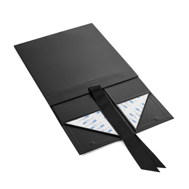 One-piece collapsible rigid box