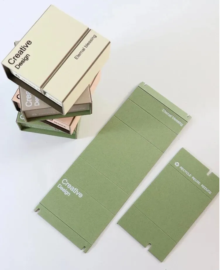 two-piece collapsible rigid box