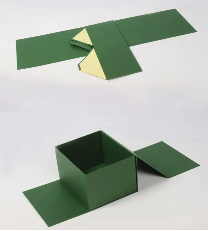 side folding box