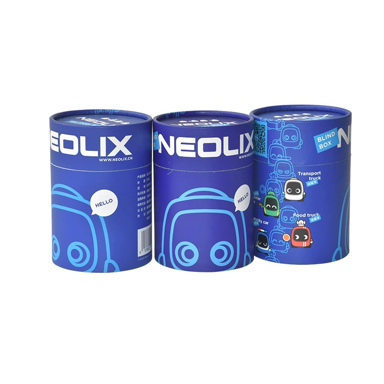 Personalized paper cylinder packaging