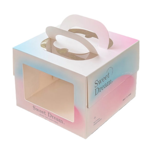 Pastel Gradient Cake Boxes Bulk